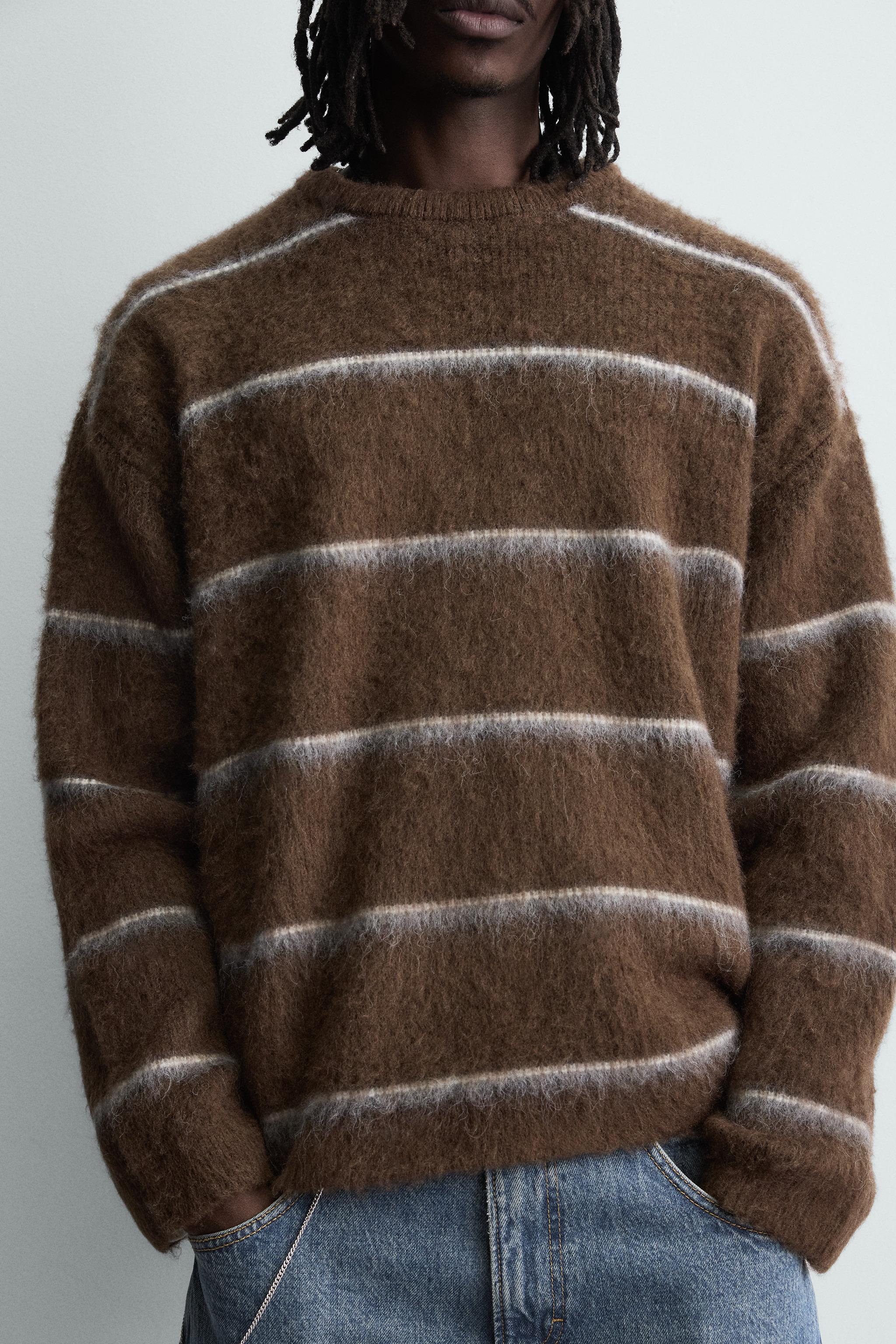 STRIPED TEXTURED JUMPER